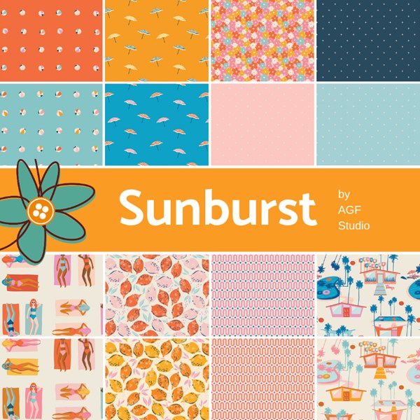 Sunburst Half Yard Bundle | AGF Studio | 16 SKUs