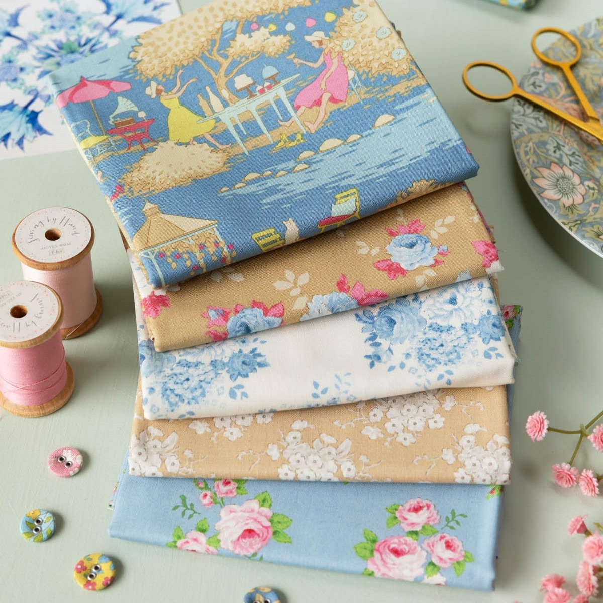 Sunday Brunch Fat Quarter Bundle | Tilda Fabrics