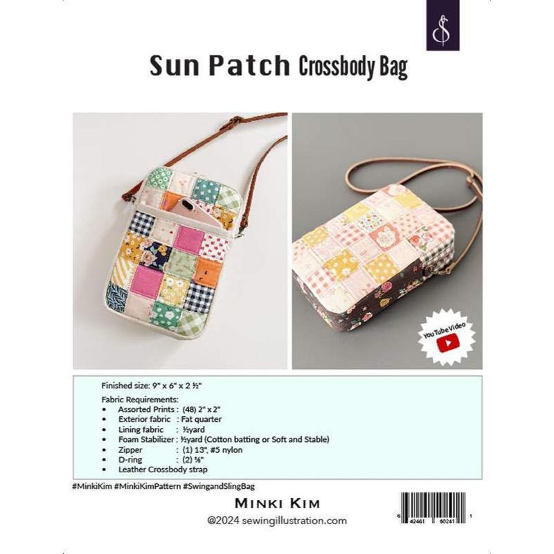 Sunpatch Crossbody Bag Pattern | Minki Kim