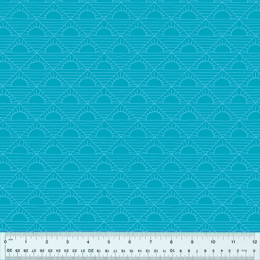 Sunset - Teal Blue