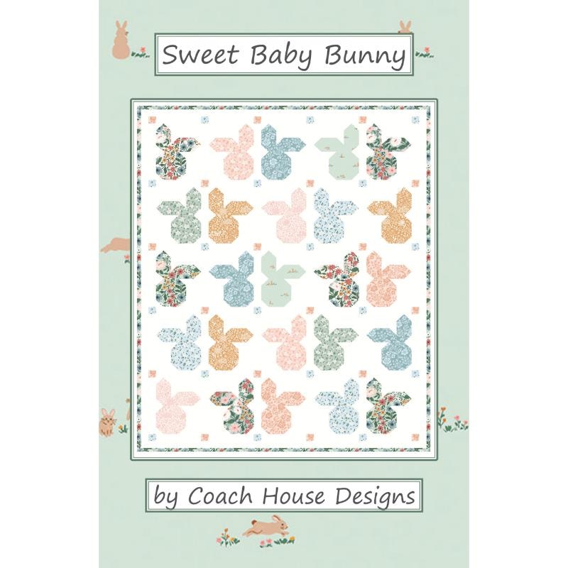 Sweet Baby Bunny Quilt Pattern | Coach House Designs