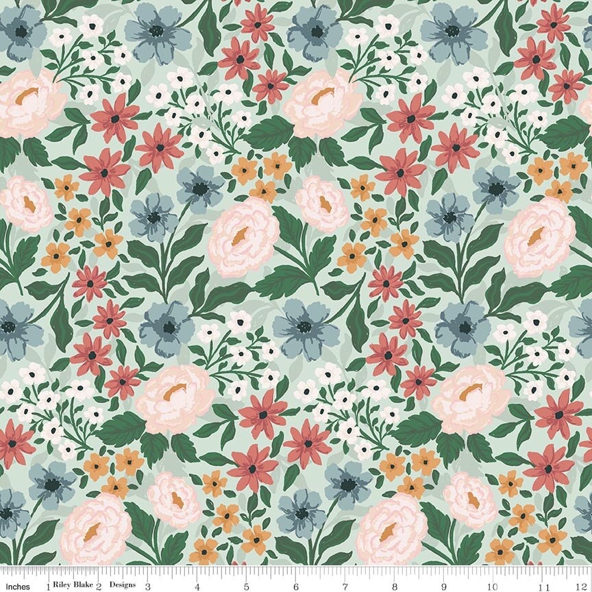 Sweet Cotton Tales Main - Mint