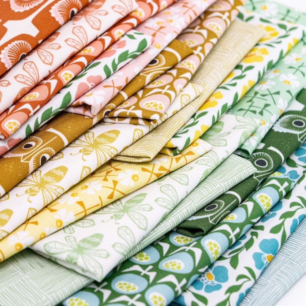 Sweet Floral Scent Fat Quarter Bundle | Loes Van Oosten | 18 FQs