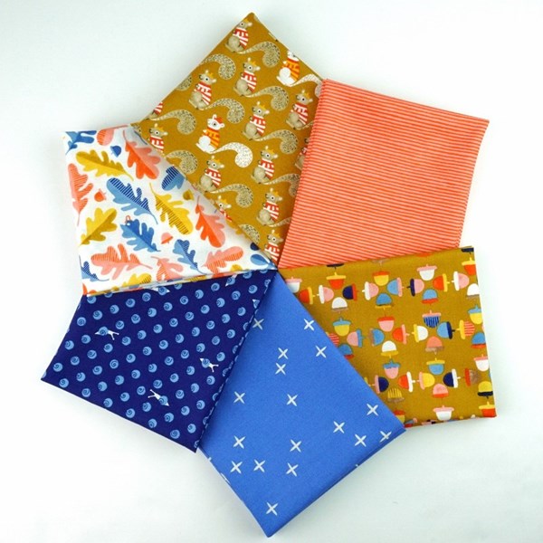 Sweet Oak Fat Quarter Bundle | Elizabeth Olwen | 6 FQs