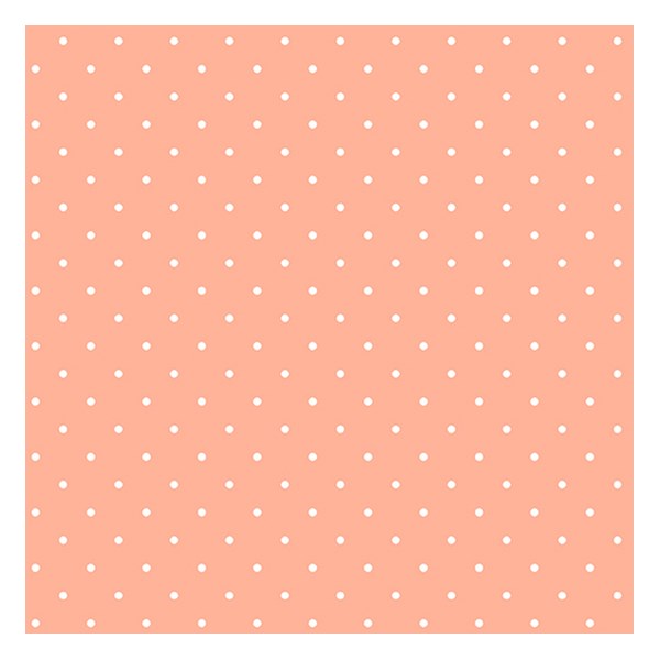 Candy Dot - Peach Melba