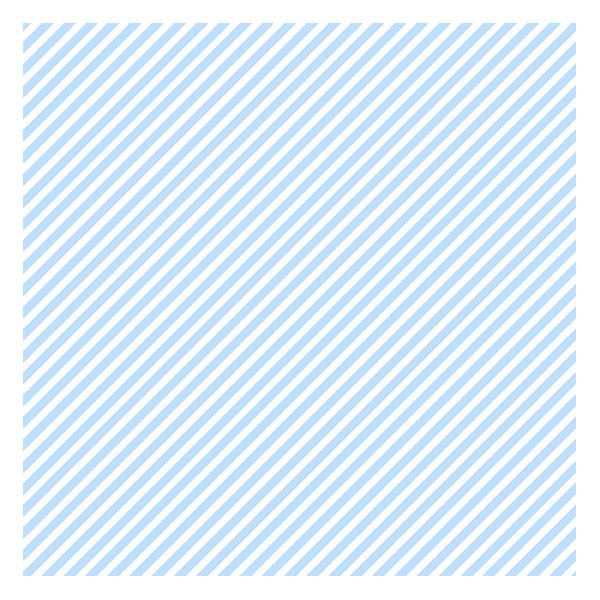 Candy Stripe - Baby Blue