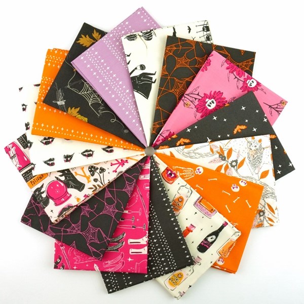 Sweet 'n Spookier Fat Quarter Bundle | AGF Studio | 15 FQs