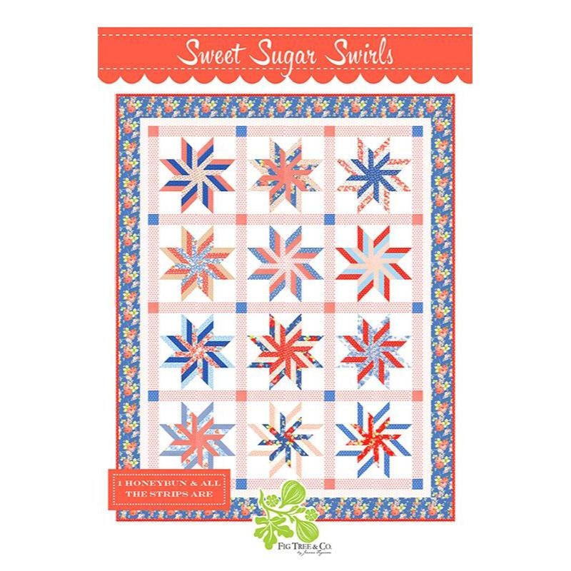 Sweet Sugar Swirls Quilt Pattern | Fig Tree & Co.