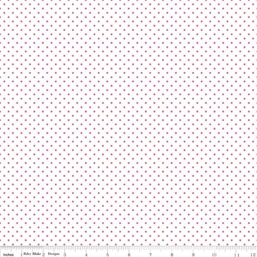 Swiss Dots on White