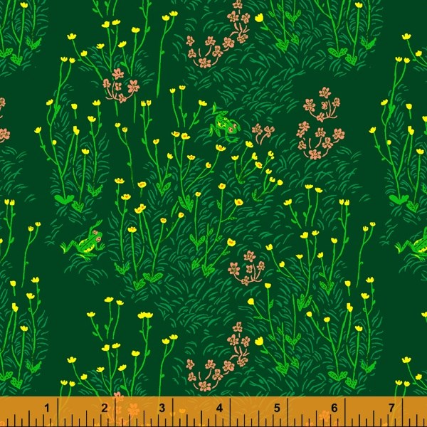Tall Buttercups - Dark Green