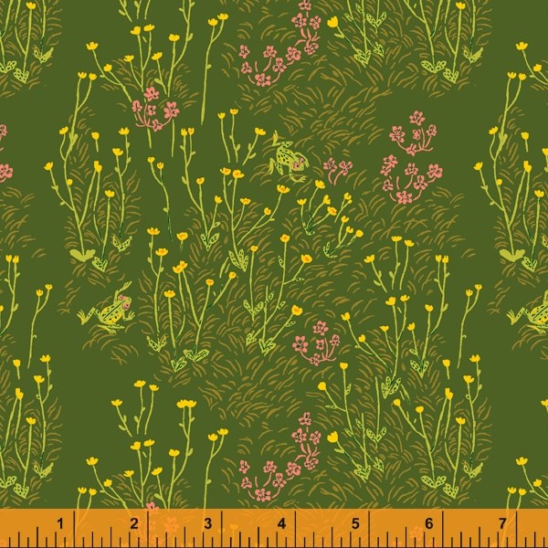 Tall Buttercups - Pond Green
