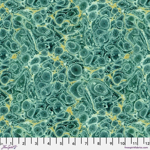 Teal Marble - Teal