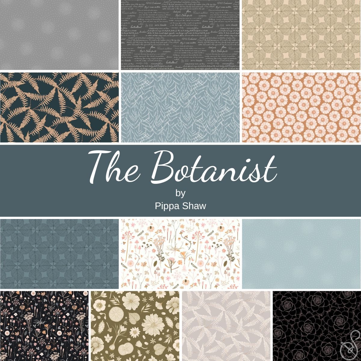 The Botanist Fat Quarter Bundle | Pippa Shaw | 13 FQs