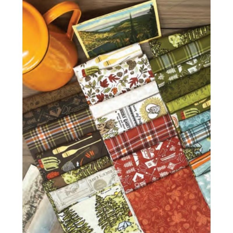 The Great Outdoors Mini Charm Pack | Stacy Iest Hsu | 42 - 2.5" Squares