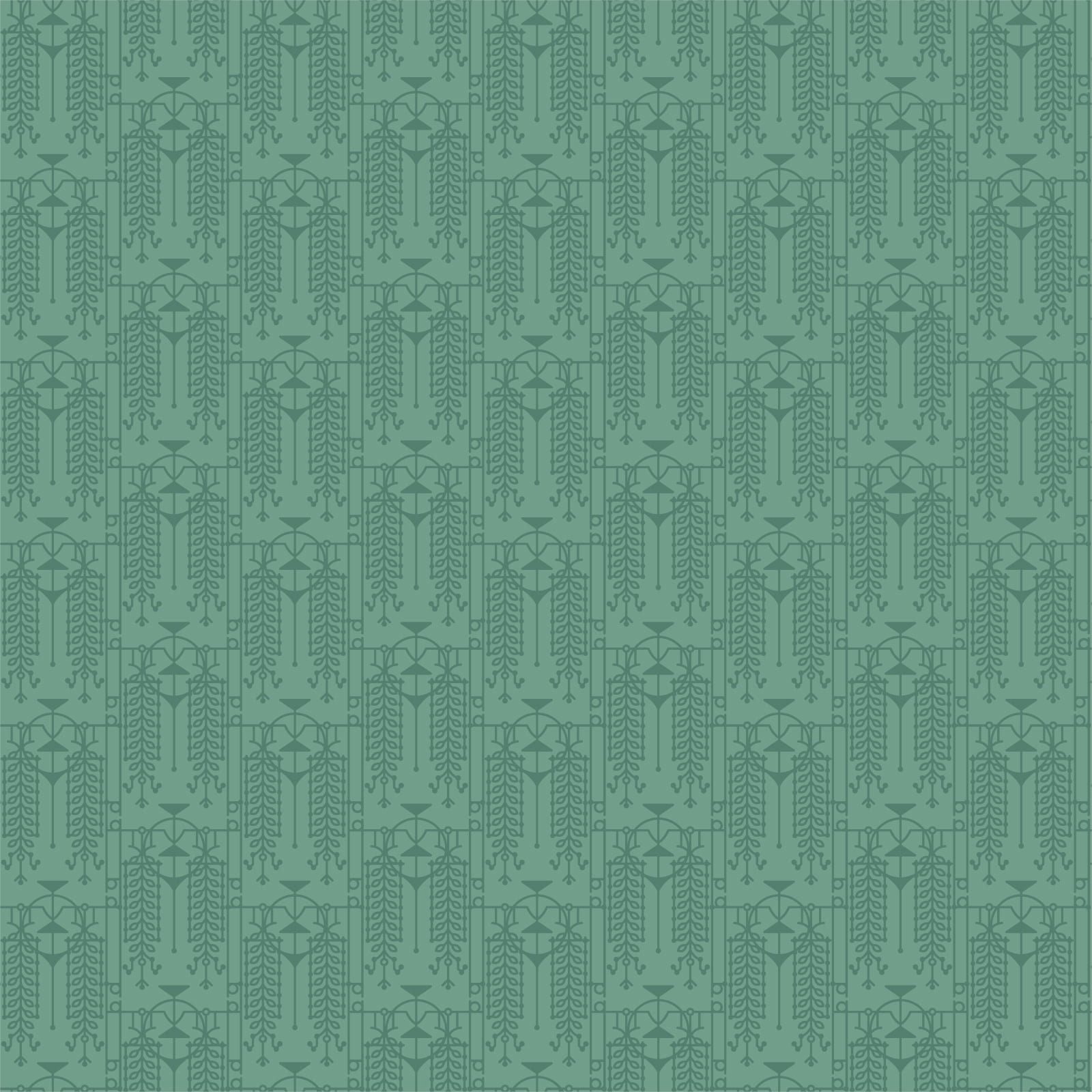 The House Beautiful Design A - Egyptian Blue
