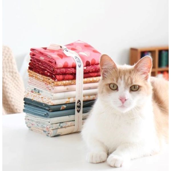 Chapter Seven: The Softer Side Fat Quarter Bundle | Amy Sinibaldi | 11 FQs