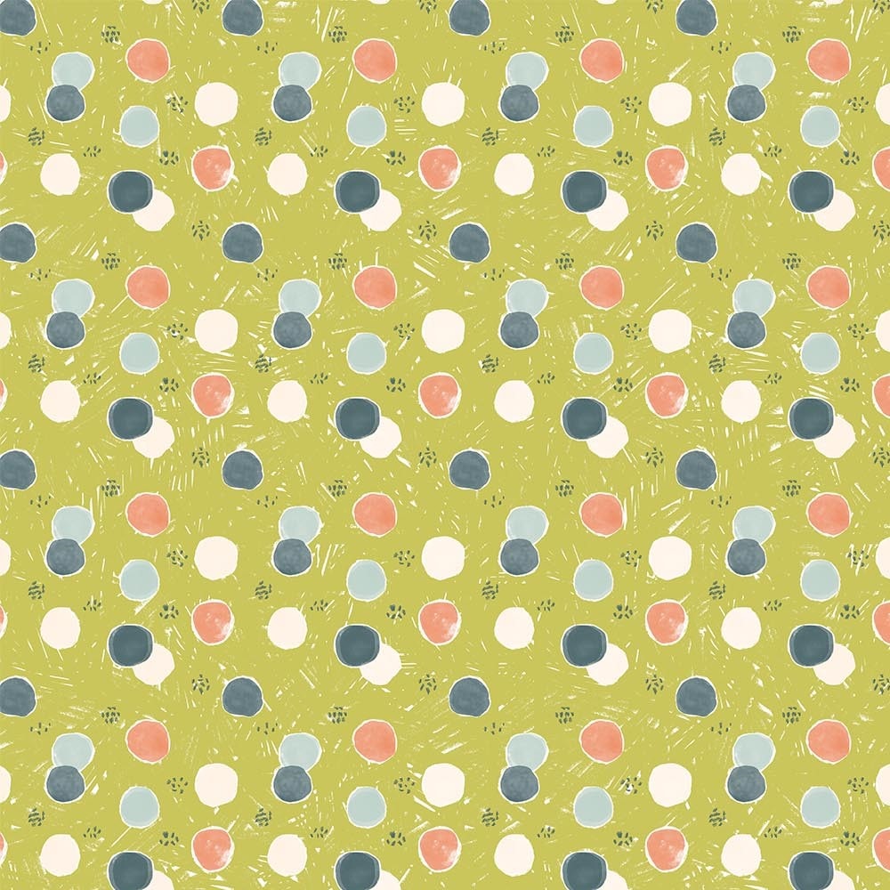 Thicket & Bramble Dots - Green