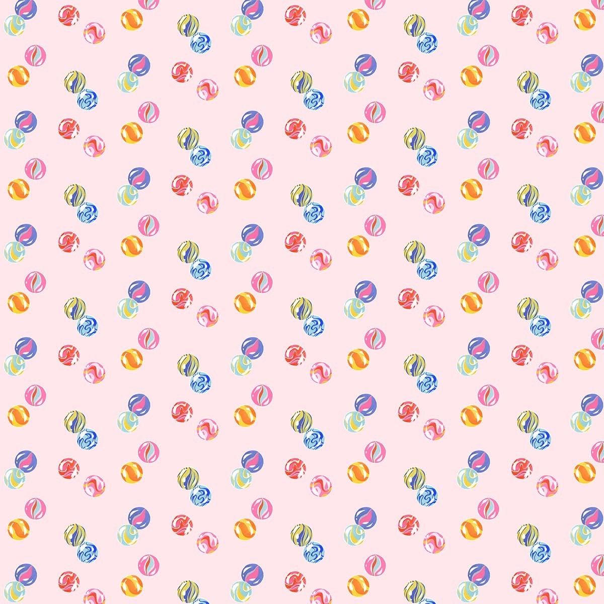 Thrift Shop Marbles - Pink