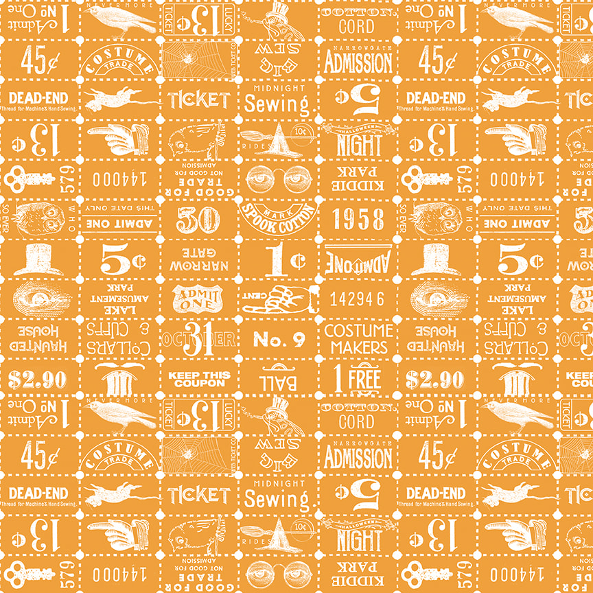 Ticket Grid - Orange