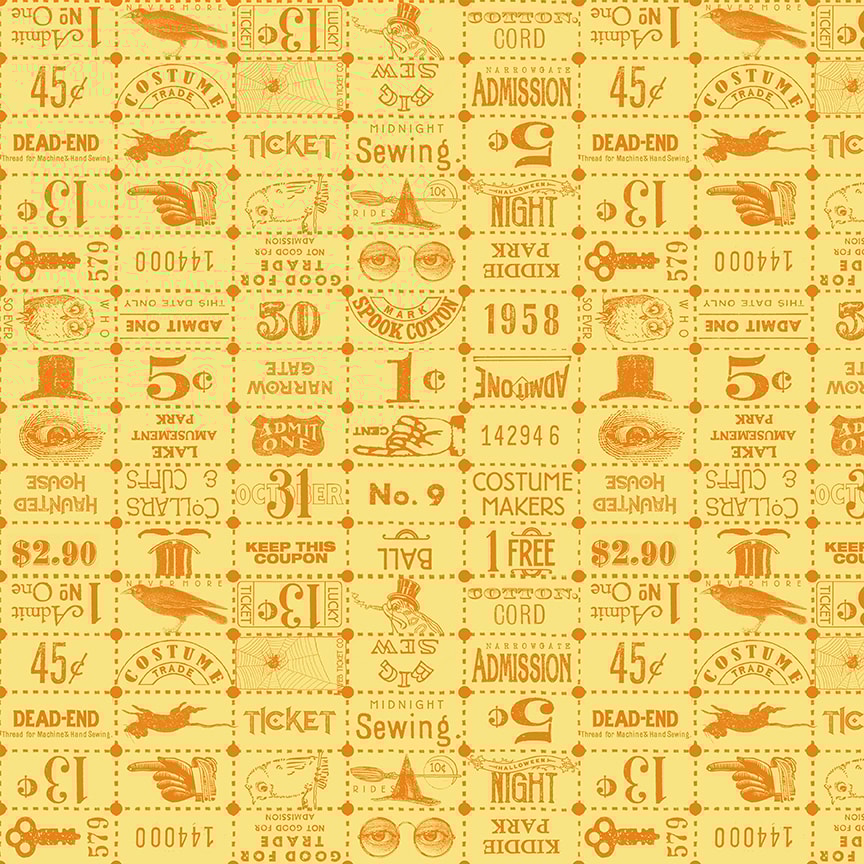 Ticket Grid - Yellow