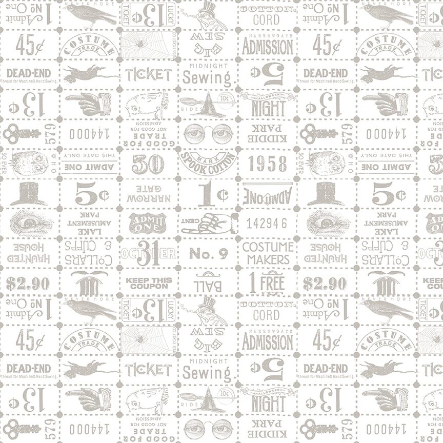 Ticket Grid - White