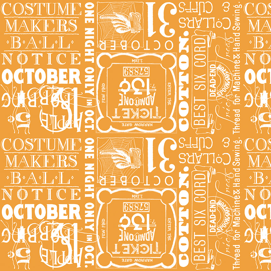 Ticket Text - Orange