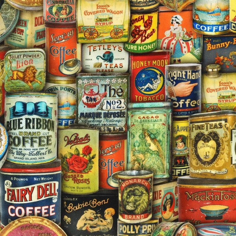 Tin Cans - Antique