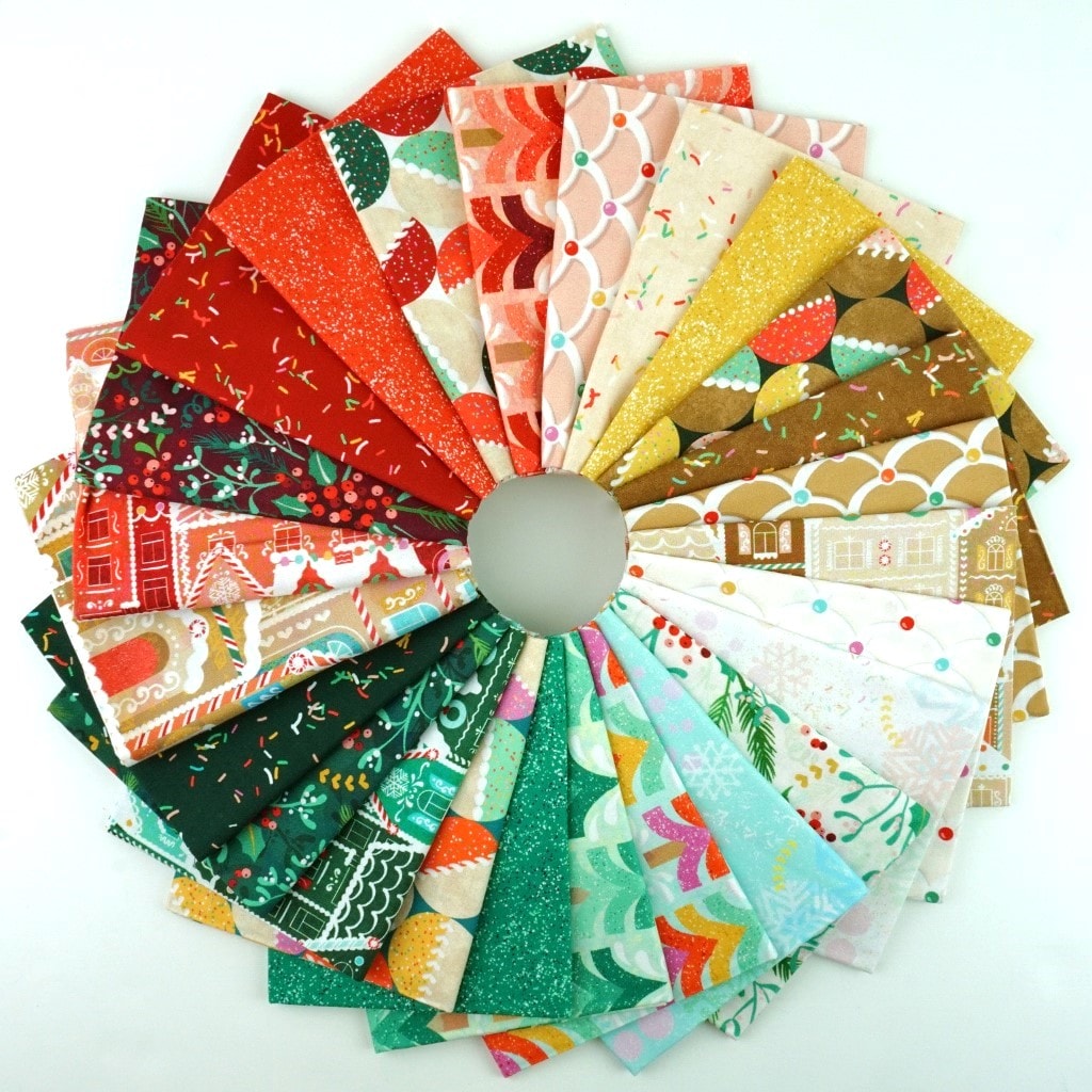 Tinsel Town Fat Quarter Bundle | Wishwell | 25 SKUs