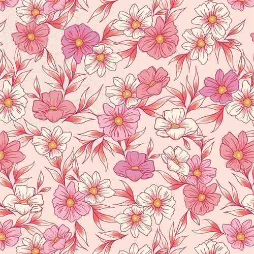 Tinted Blooms - Blush