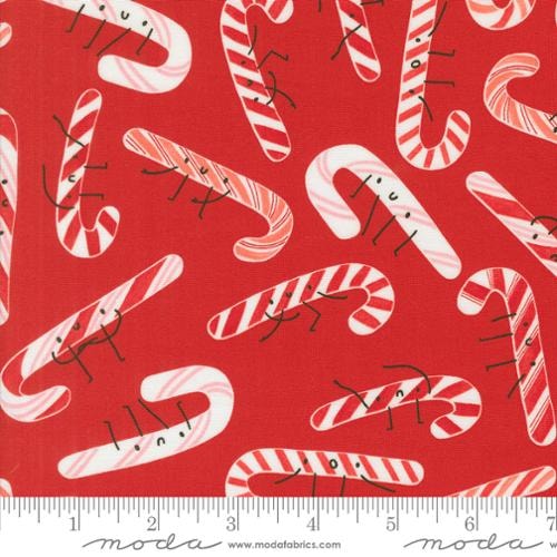 Tiny Candy Cane - Christmas Red