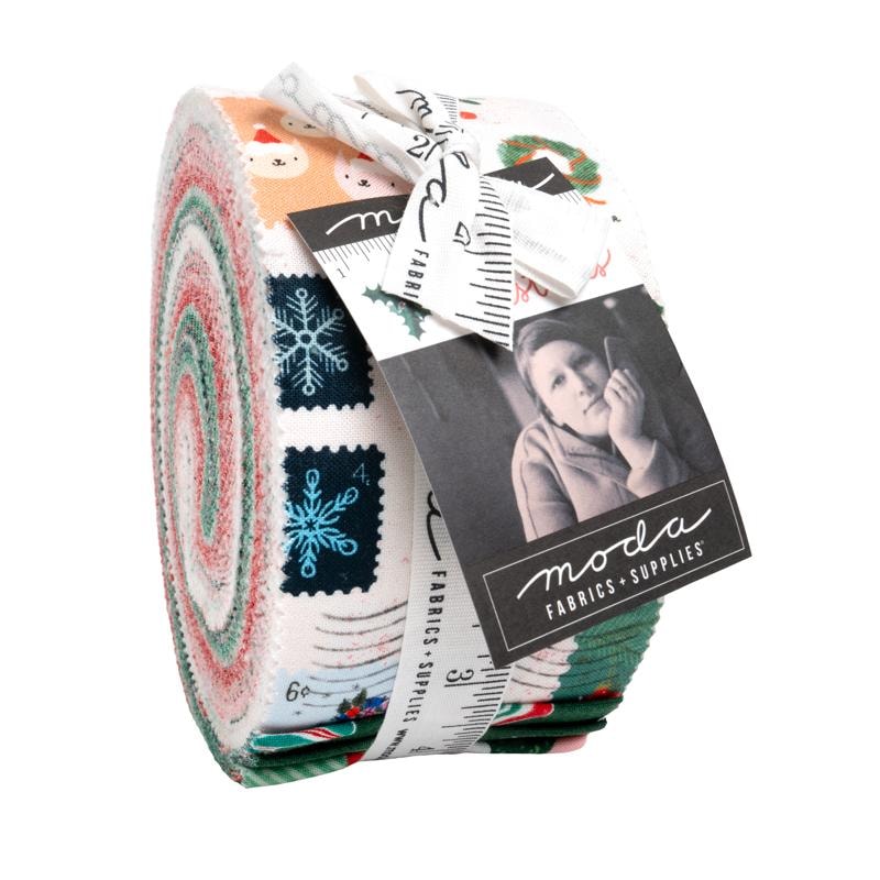 Tiny Christmas Jelly Roll | Lizzy House | 40 PCs