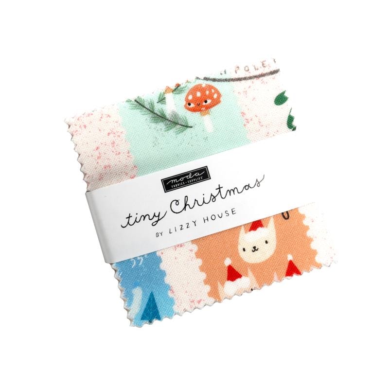 Tiny Christmas Mini Charm Pack | Lizzy House | 42- 2.5" Squares