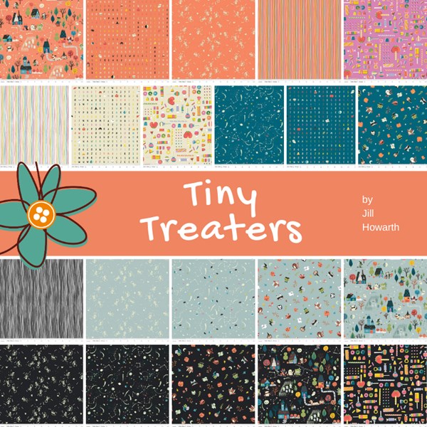 Tiny Treaters Fat Quarter Bundle | Jill Howarth | 21 FQs