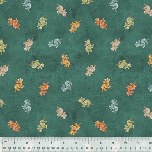 Tiny Triceratops - Teal