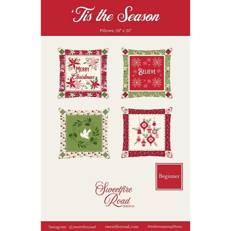 Tis the Season Pillow Pattern | Sweetfire Road