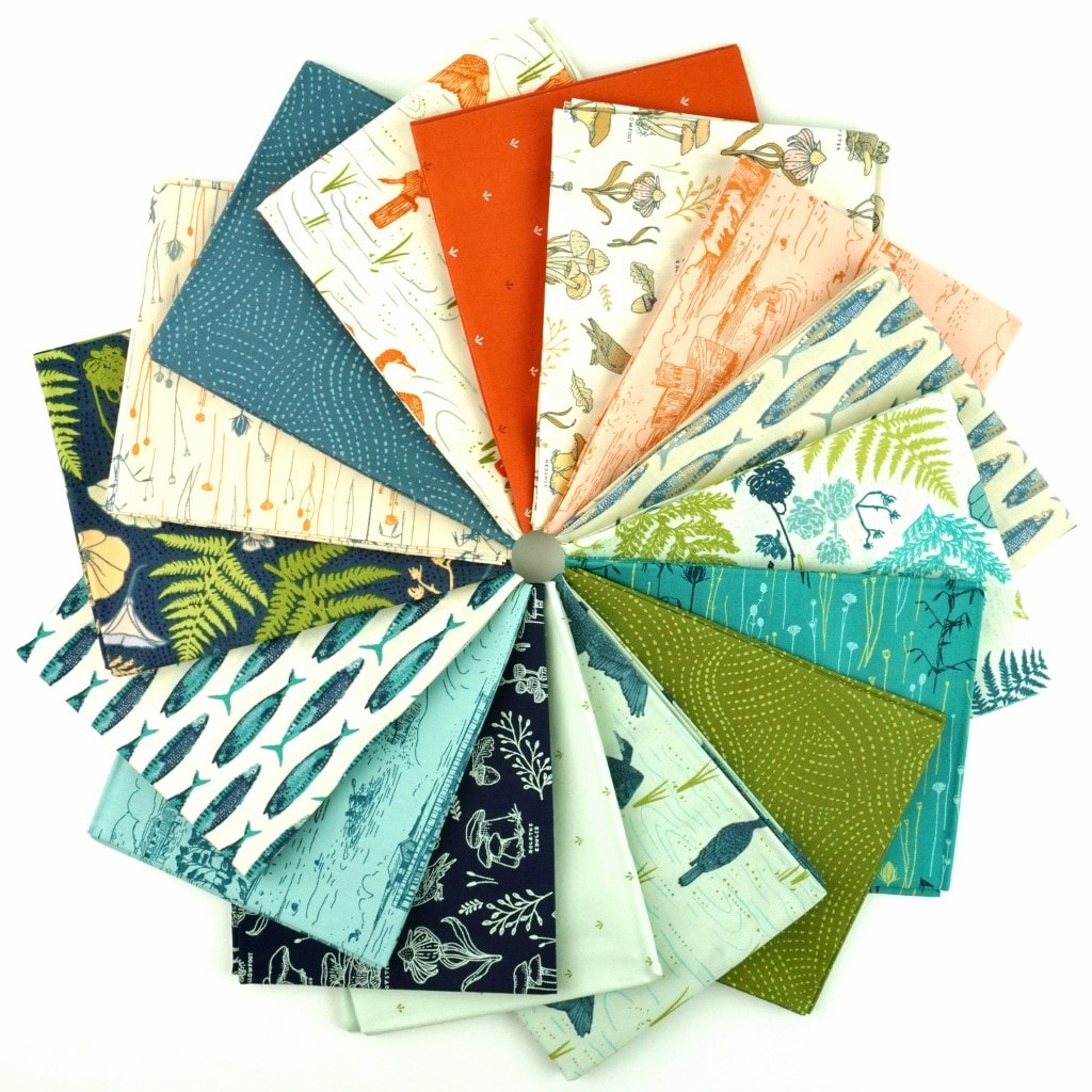 Tomales Bay Fat Quarter Bundle | Katie O'Shea | 16 FQs