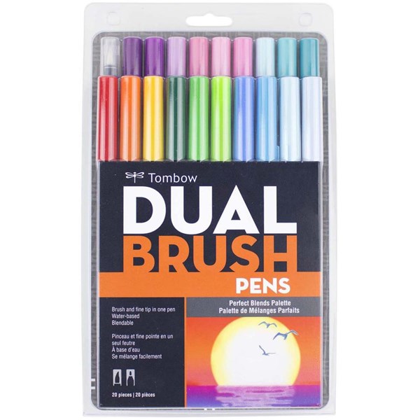 Tombow Dual Brush Pen Set | 20/Pkg