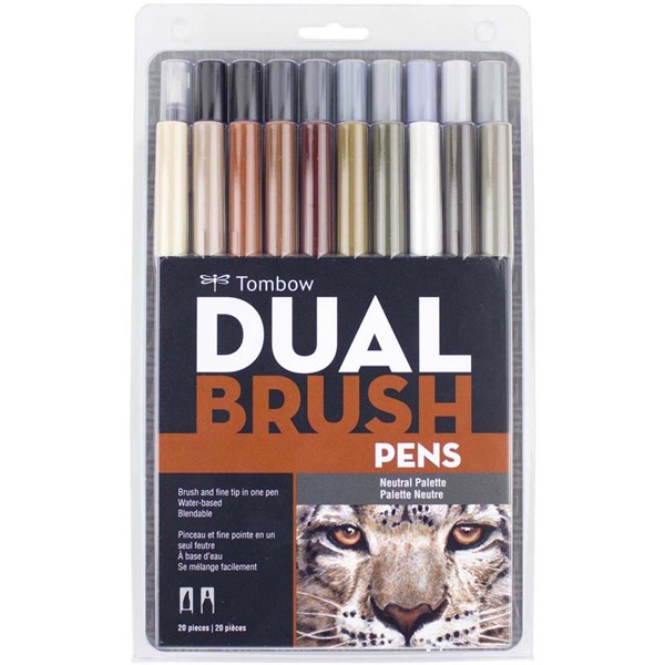 Tombow Dual Brush Pen Set | 20/Pkg