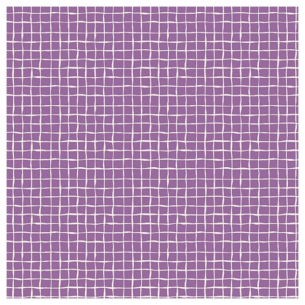 Floribunda Tonal Check - Eggplant