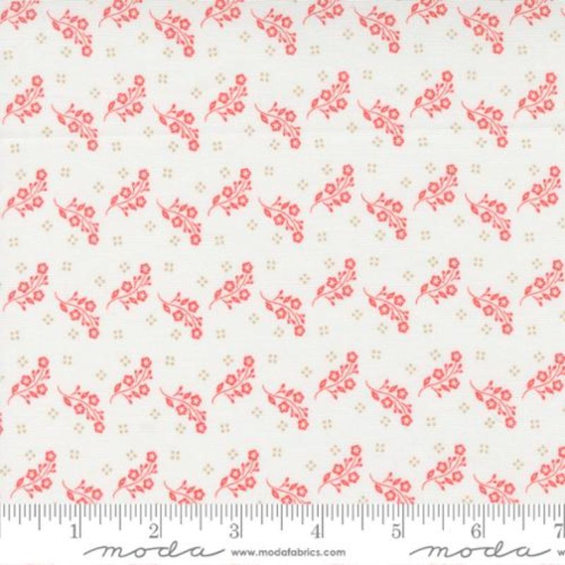 Tossed Blooms Strawberry Fabric Yardage, SKU: 20484 11