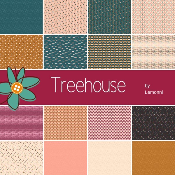 Treehouse Fat Quarter Bundle by Lemonni