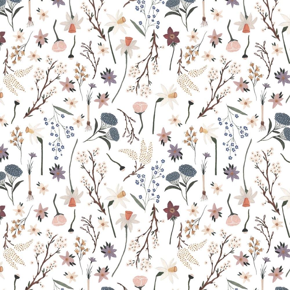 Trek Floral - White