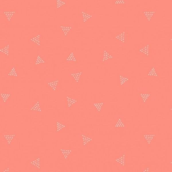 Triangle Dot - Coral