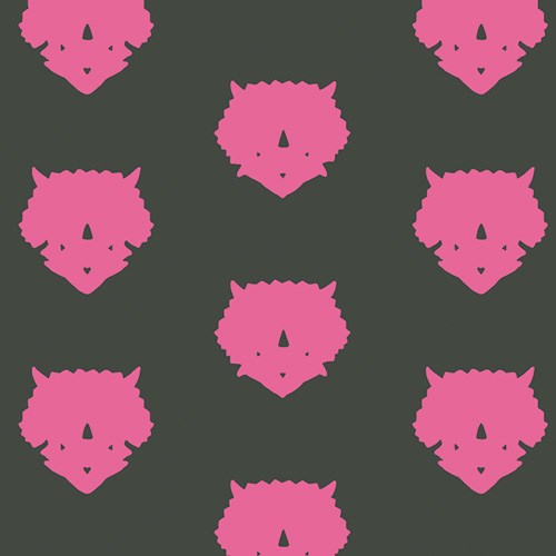 Triceratops in Pink