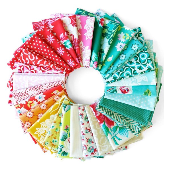 True Kisses Fat Quarter Bundle | Heather Bailey | 28 FQs