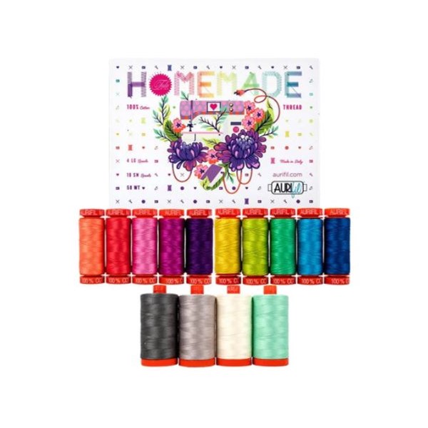 Tula Pink Homemade Aurifil Thread Set