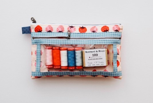 Twice As Nice Pouch Pattern | Aneela Hoey