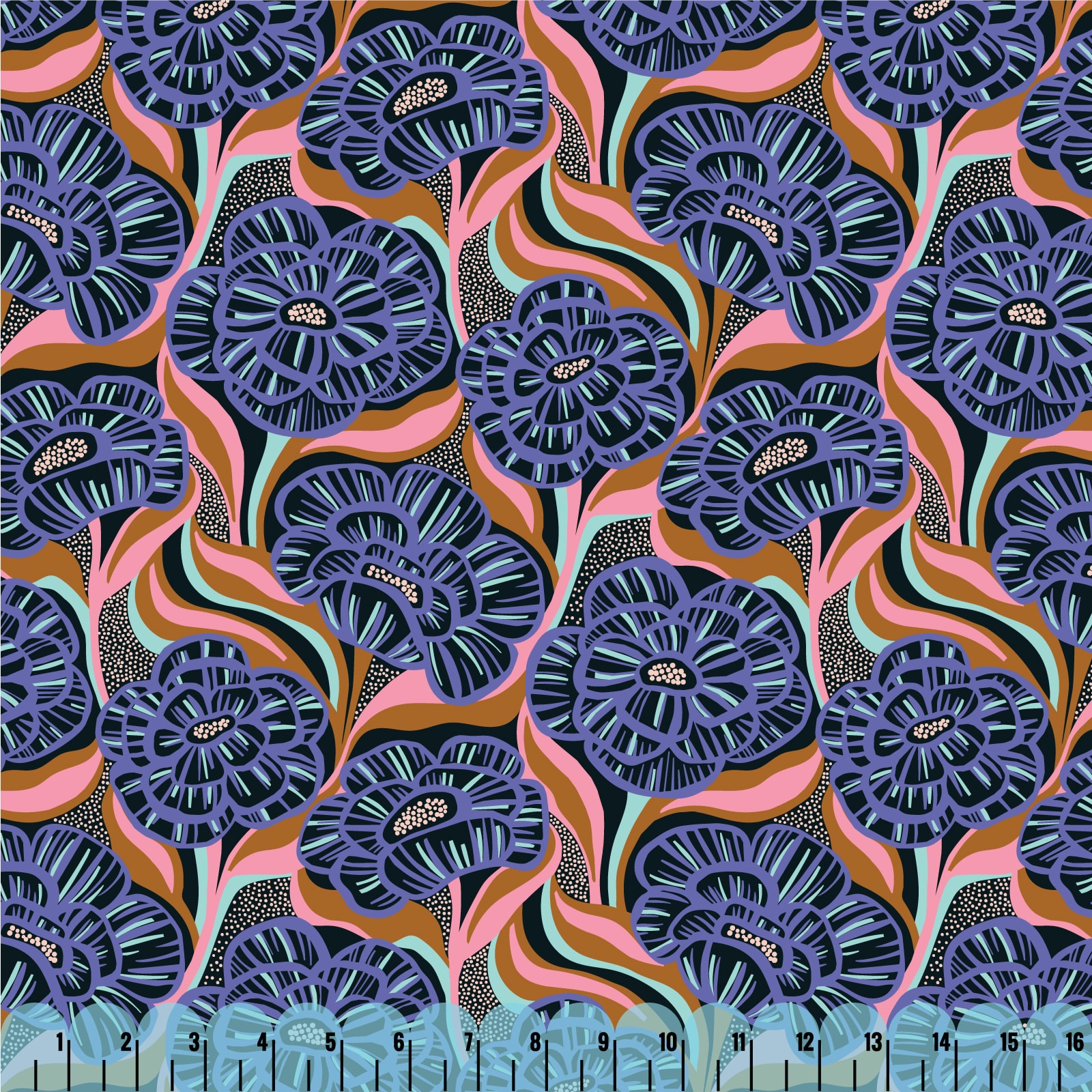 Twilight Blossoms RAYON BLEND