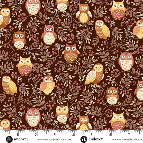 Twilight Owls - Brown