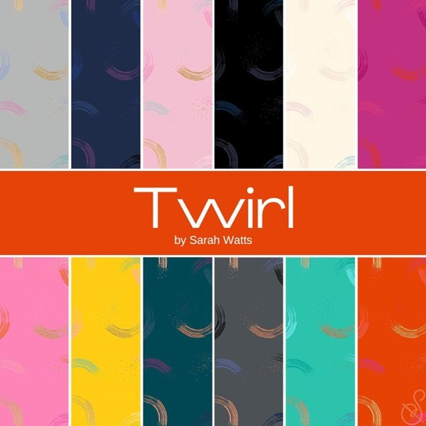 Twirl Fat Quarter Bundle | Sarah Watts | 12 FQs